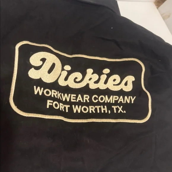 Dickies Classic Black Long Sleeve Shirt - Picture 6 of 8